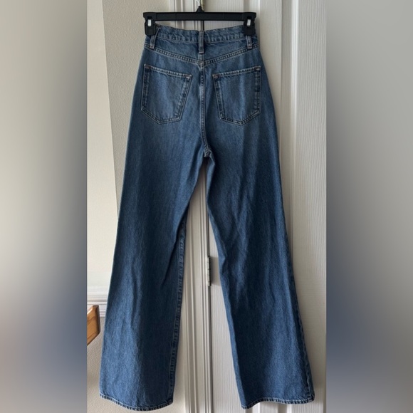 Triarchy Fonda High Rise Wide Leg - Medium Indigo - Picture 5 of 16